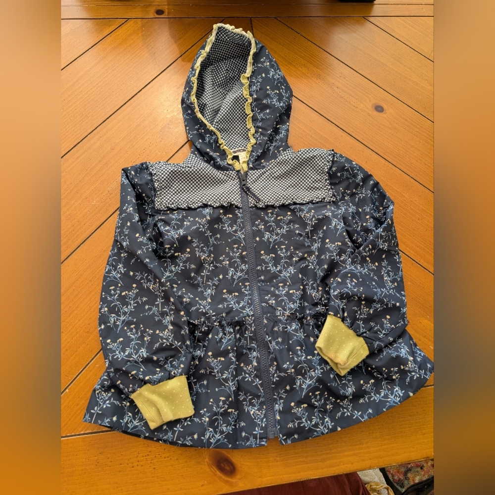 Matilda Jane Floral Peplum Kids Windbreaker Jacket